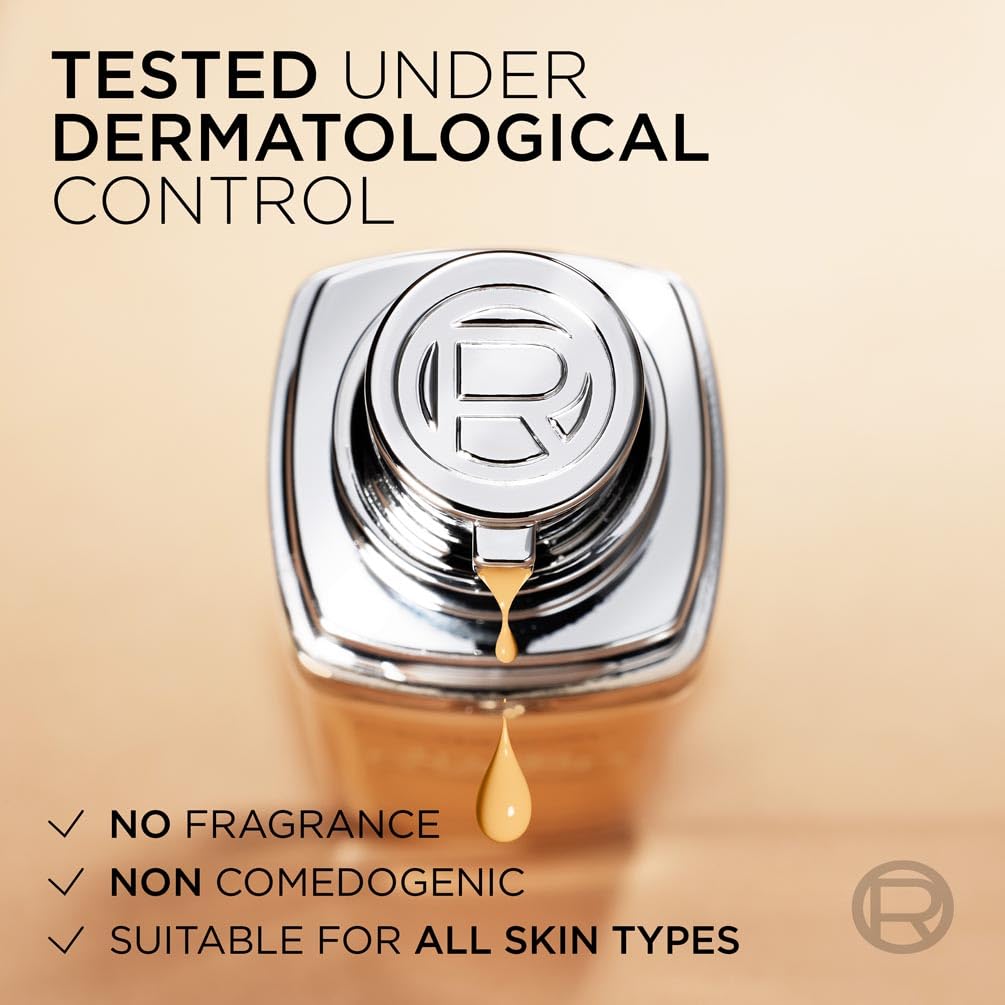 L'Oréal Paris True Match Liquid Foundation - Skincare Infused with Hyaluronic Acid, SPF 16, 1.W Golden Ivory, 30 ml 8