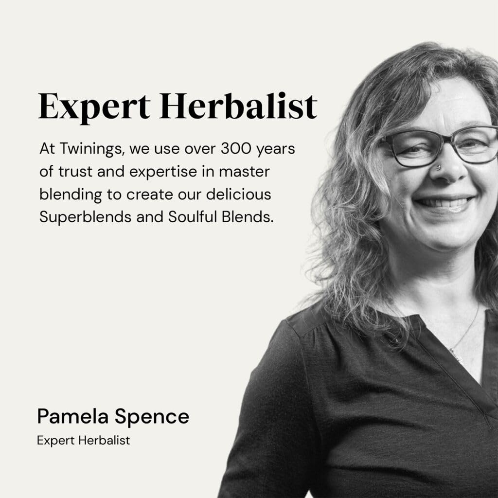 Twinings Superblends Collection Gift Box - 40 Tea Bags in 8 Organic Herbal & Green Infusions 5