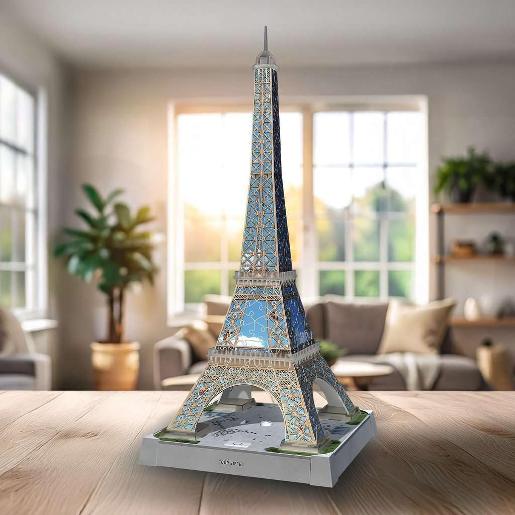 Ravensburger Iconics Eiffel Tower Light-Up 3D Jigsaw Puzzle - 216 Pieces 9