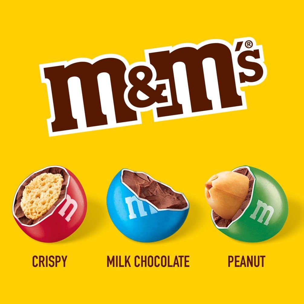 M&M's Peanut Chocolate Candy 400g Sharing Bag - Colorful Milk Chocolate Covered Roasted Peanuts