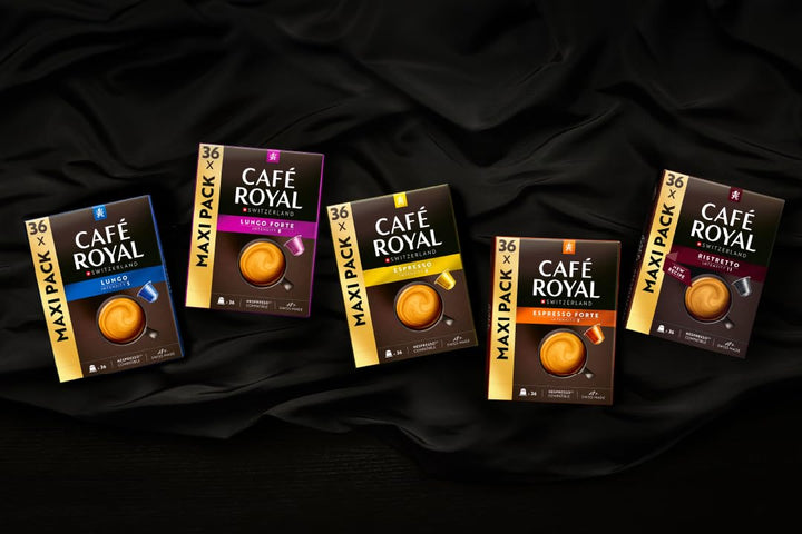 Café Royal - Espresso Decaffeinato Coffee Capsules for Nespresso Machines
