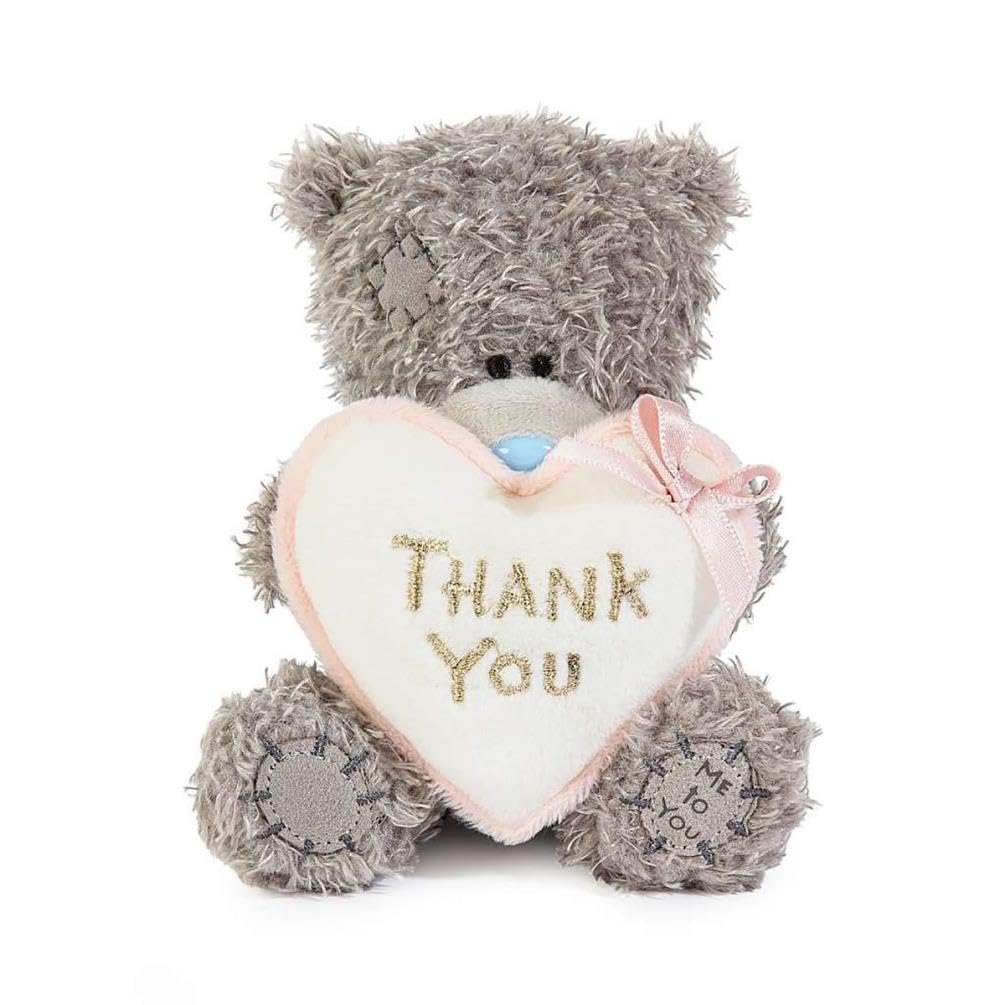 Me To You Tatty Teddy Thank You Bear Plush | 10cm High | Soft Polyester 1