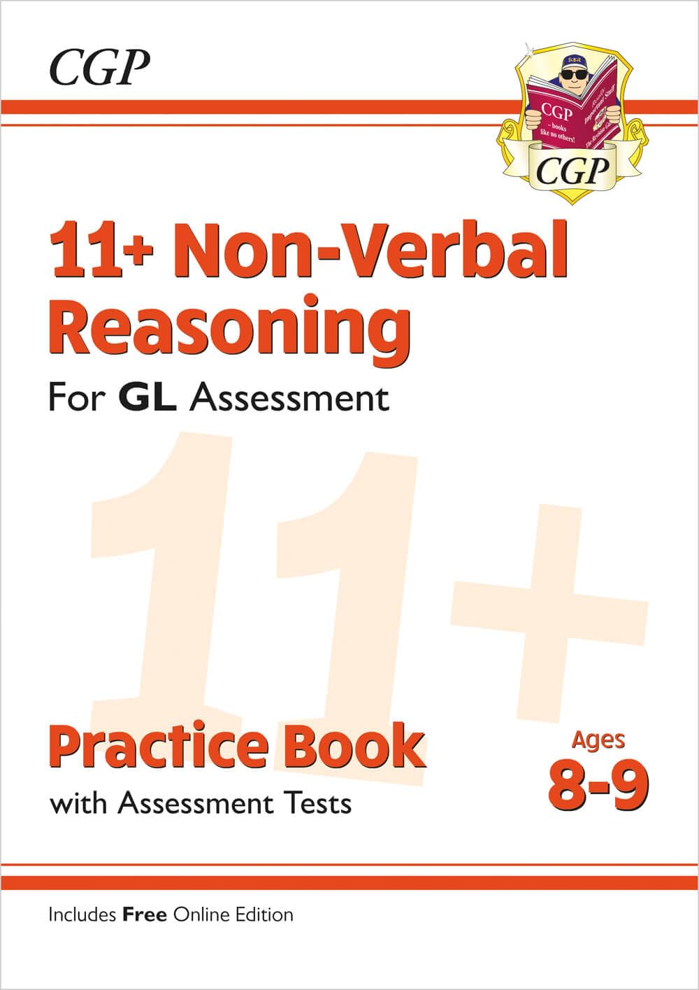 CGP 11+ GL Non-Verbal Reasoning Practice Book & Assessment Tests - Ages 8-9 with Online Edition