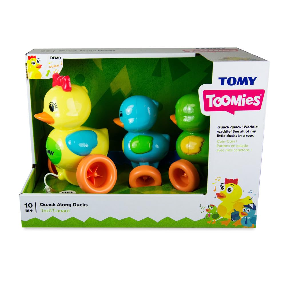 Toomies Quack Along Ducks E4613 - Musical Pull-Along Toy for Toddlers 12 Months+ 11