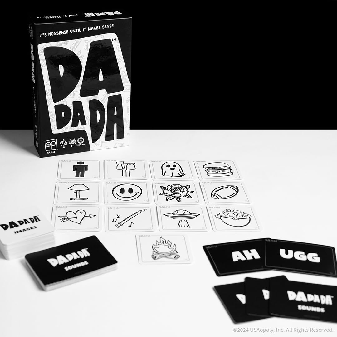 USAOPOLY Dadada - The Nonsensical Party Game | Ages 8+ | 2+ Players | 15-30 Min Play Time 2
