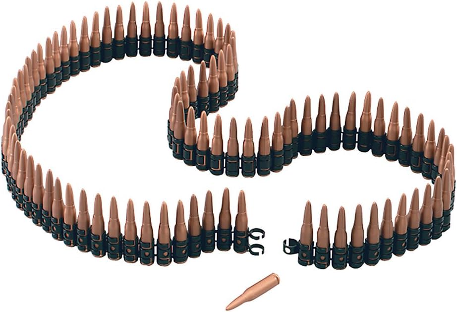 Bristol Novelty Long Plastic Bullet Belt for Men – One Size 1