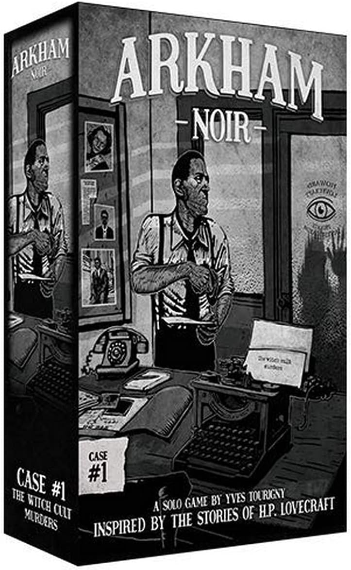 Arkham Noir Case #1: The Witch Cult Murders - Mystery Card Game by Asmodee