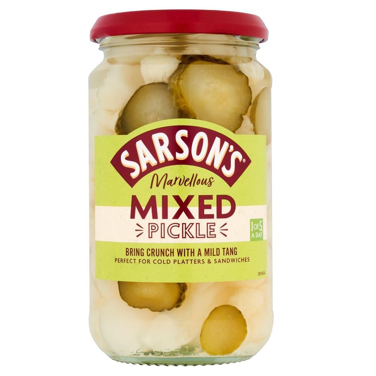 Sarson's Silverskin Onions in Vinegar - Tangy Pickled Vegetables | 460g Jar 4
