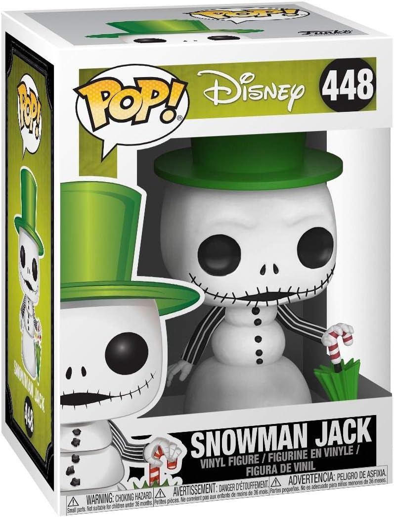 Funko Pop! Disney: The Nightmare Before Christmas - Snowman Jack Skellington Vinyl Figure (32836)