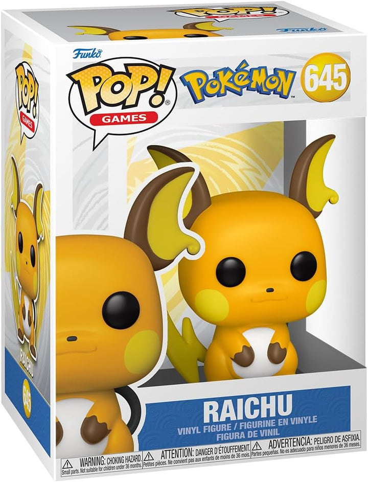 Funko POP! Games: Pokemon - Raichu - Collectable Vinyl Figure - Gift Idea - Offi