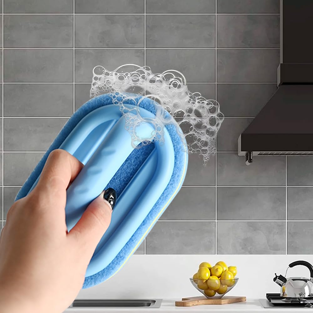 Ram® Heavy Duty Multipurpose Cleaning Brush for Bathroom, Shower & Kitchen Tiles 4