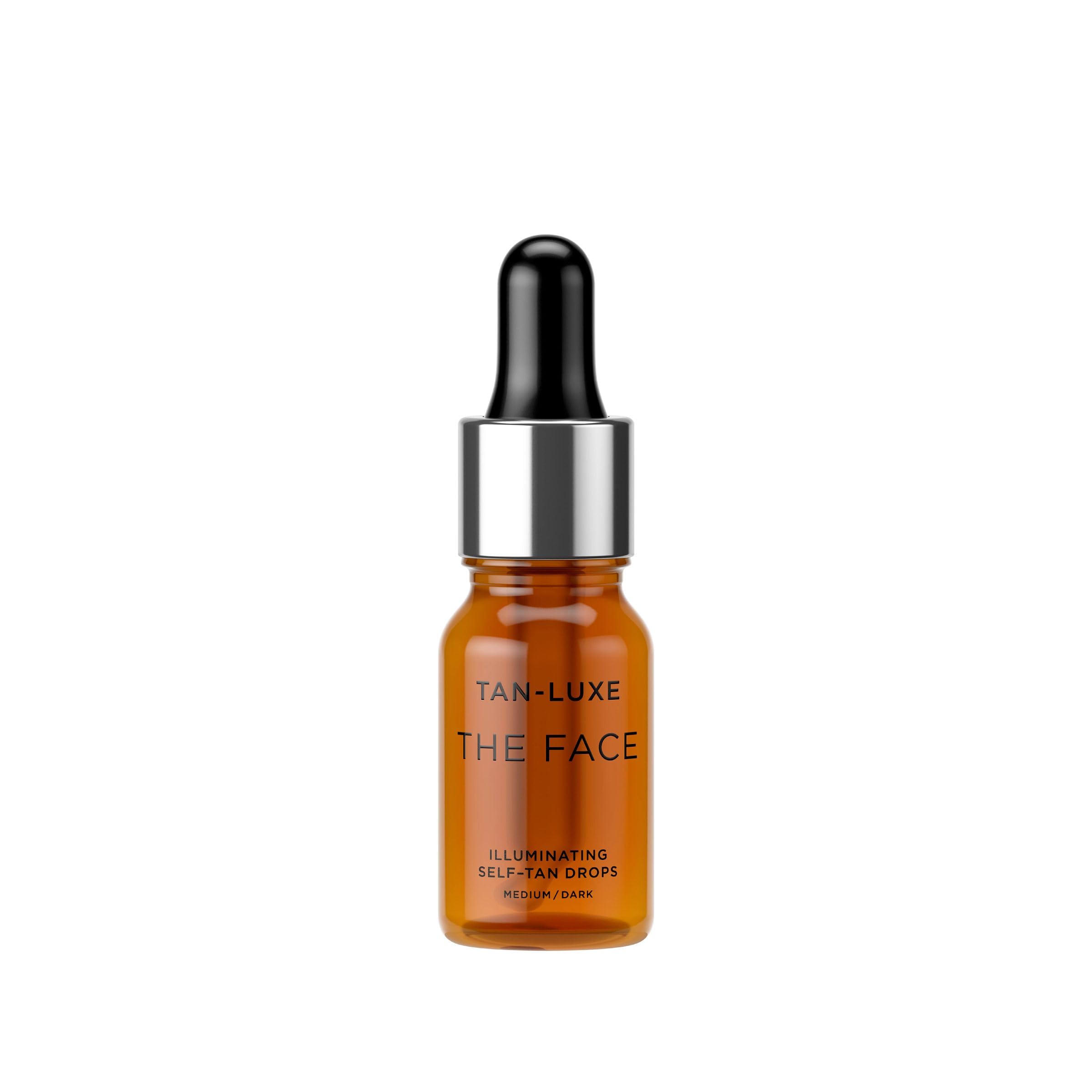 TAN-LUXE THE FACE Self-Tan Drops for Face - Medium/Dark Shade | 10 ml 1
