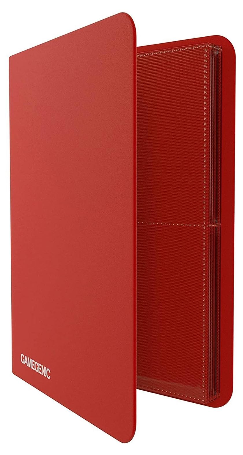Gamegenic Casual Album 8-Pocket Red | Holds 160 Sleeved Cards | Polypropylene 1