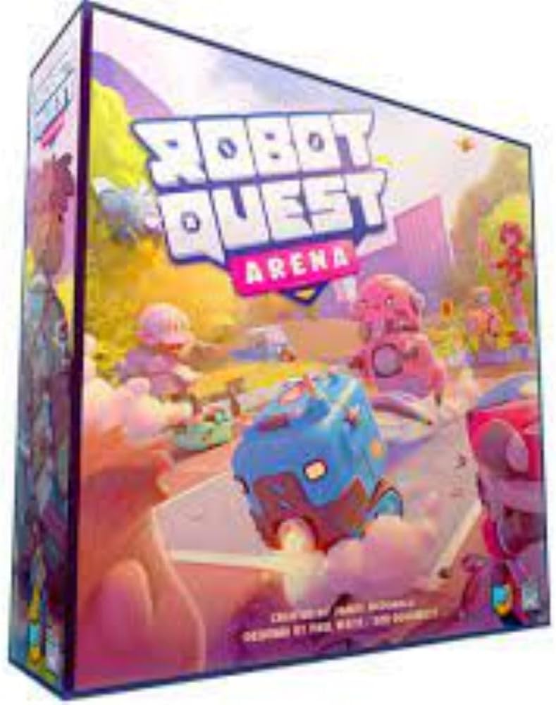 Wise Wizard Games Robot Quest Arena Board Game 1