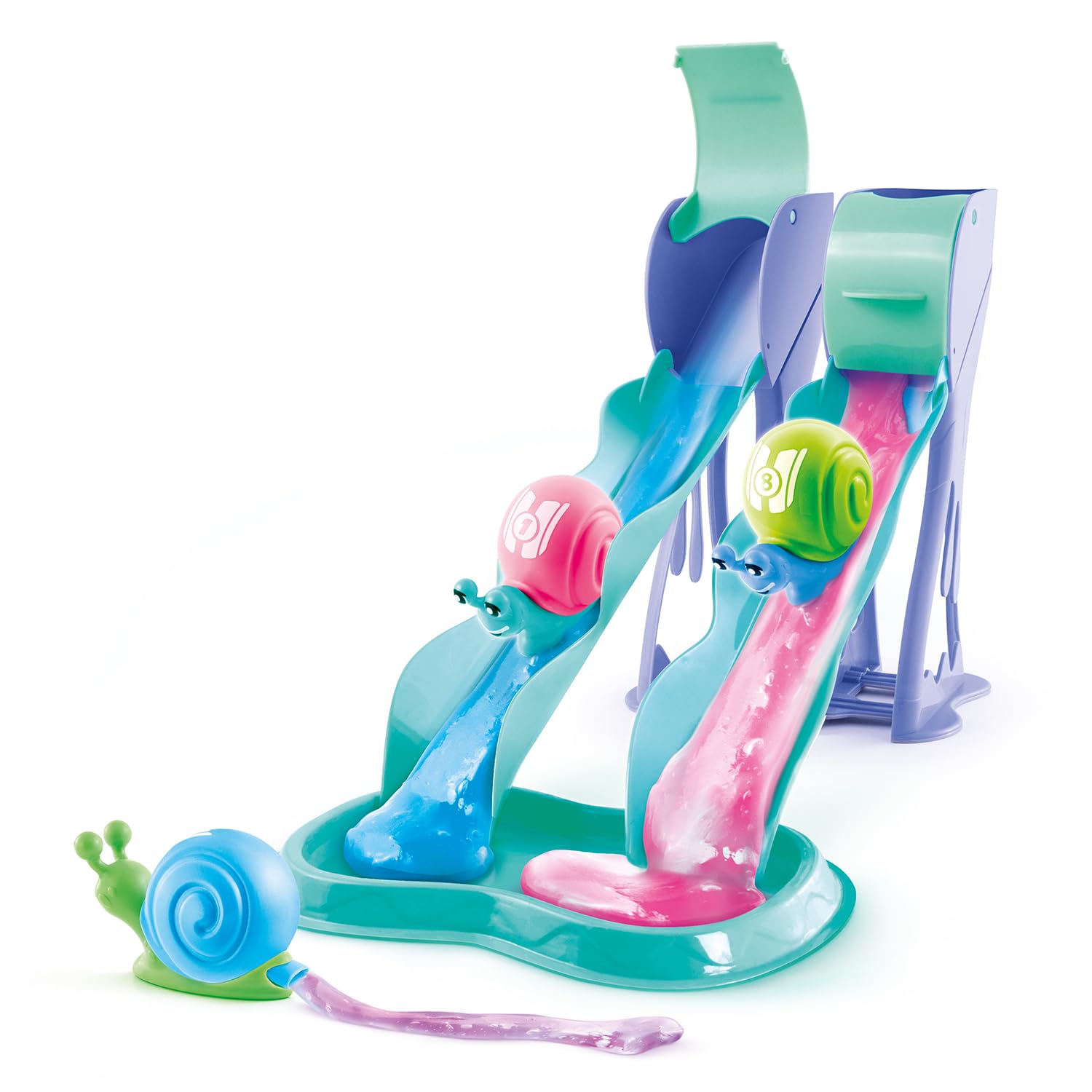 Go Gooey Snails Slime Race Set - Slime Playset for Kids 3 Years and Up