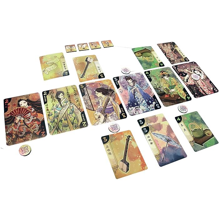 EmperorS4 Hanamikoji Board Game