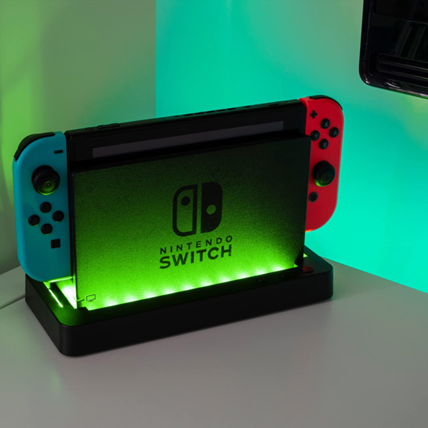 Venom Multi-Colour LED Light-up Console Stand for Nintendo Switch and OLED Model 5