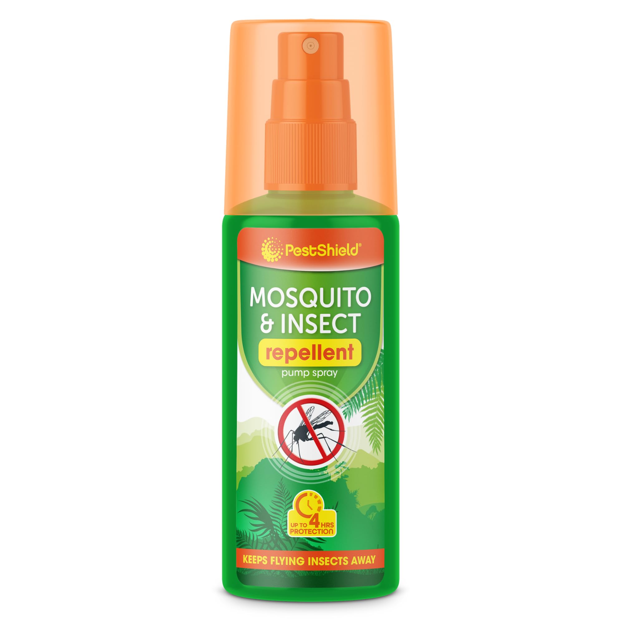Pestshield Mosquito & Insect Repellent Pump Spray - Up to 4 Hours Protection | 120ml
