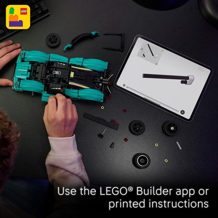 LEGO Technic Aston Martin Valkyrie Buildable Car Model Kit - 707-Piece Vehicle Toy for Kids 9+
