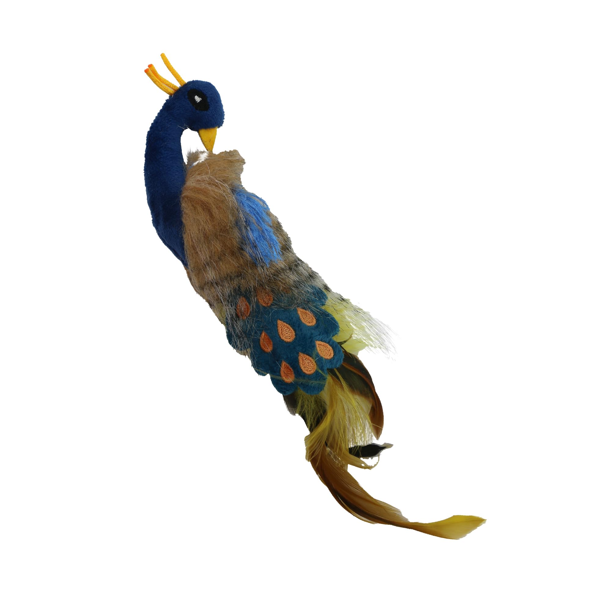 Ancol Peacock Cat Toy - Real Catnip Infused for Happiness and Relaxation | 29cm Length