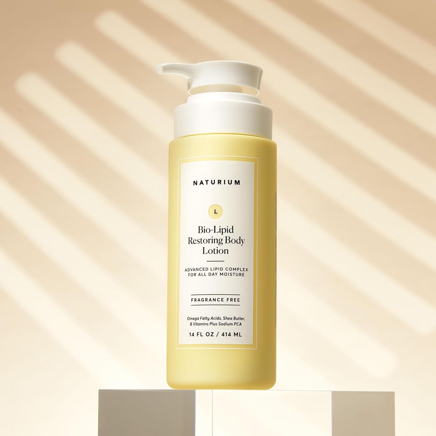Naturium Bio-Lipid Restoring Body Lotion - Restores Skin Barrier, All Day Moisture, Shea Butter Scent | 414 ml 4