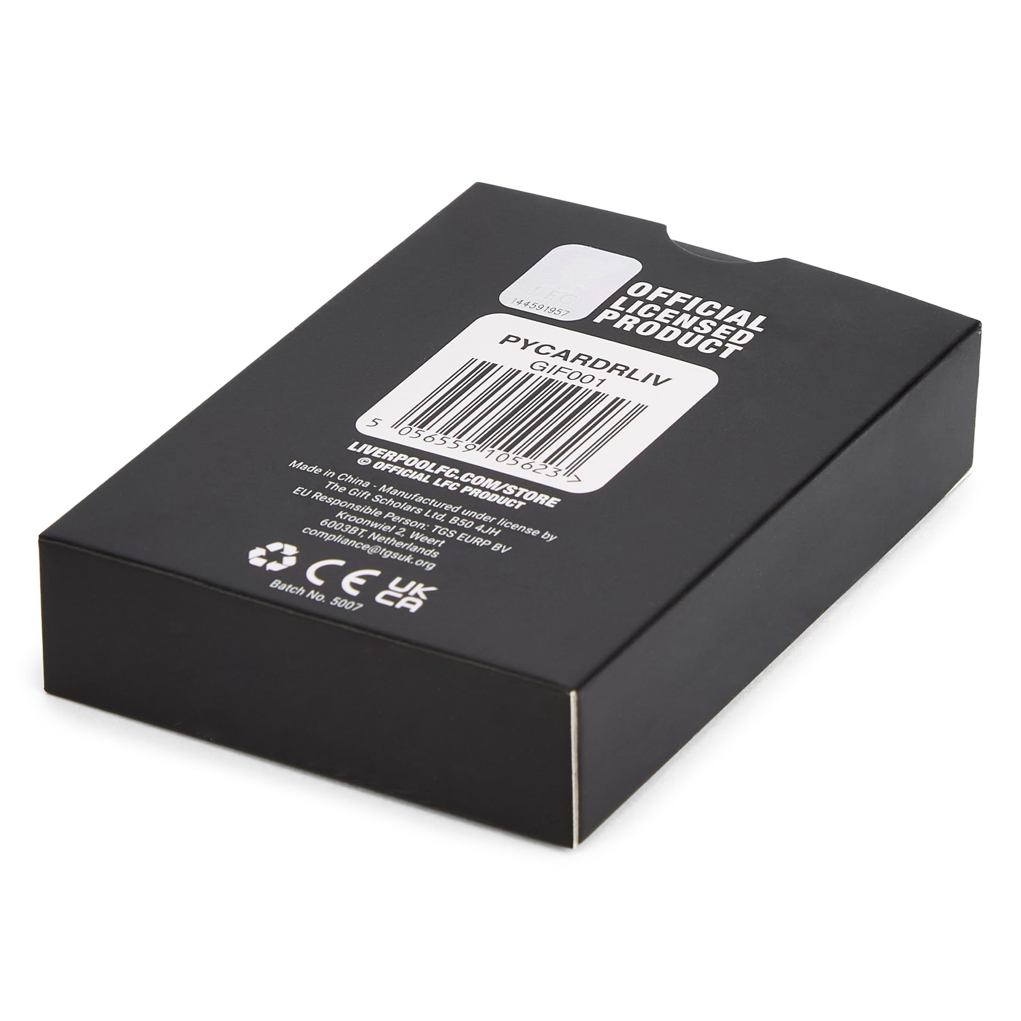 The Gift Scholars Liverpool FC Playing Cards - Standard 52-Card Deck with Red Liverbird Design