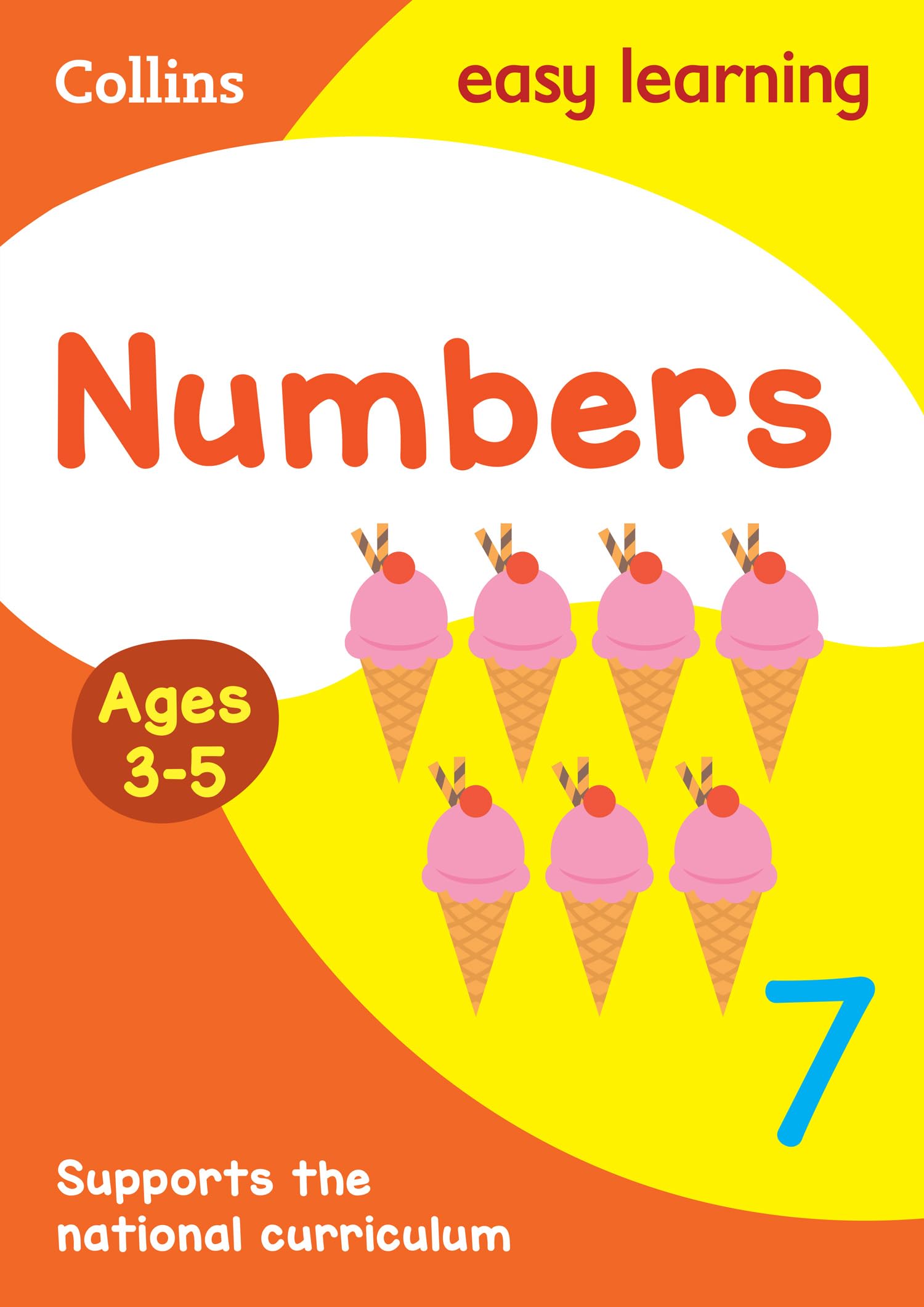 Collins Easy Learning Numbers Activity Book Ages 3-5 | Revised Edition | Paperback