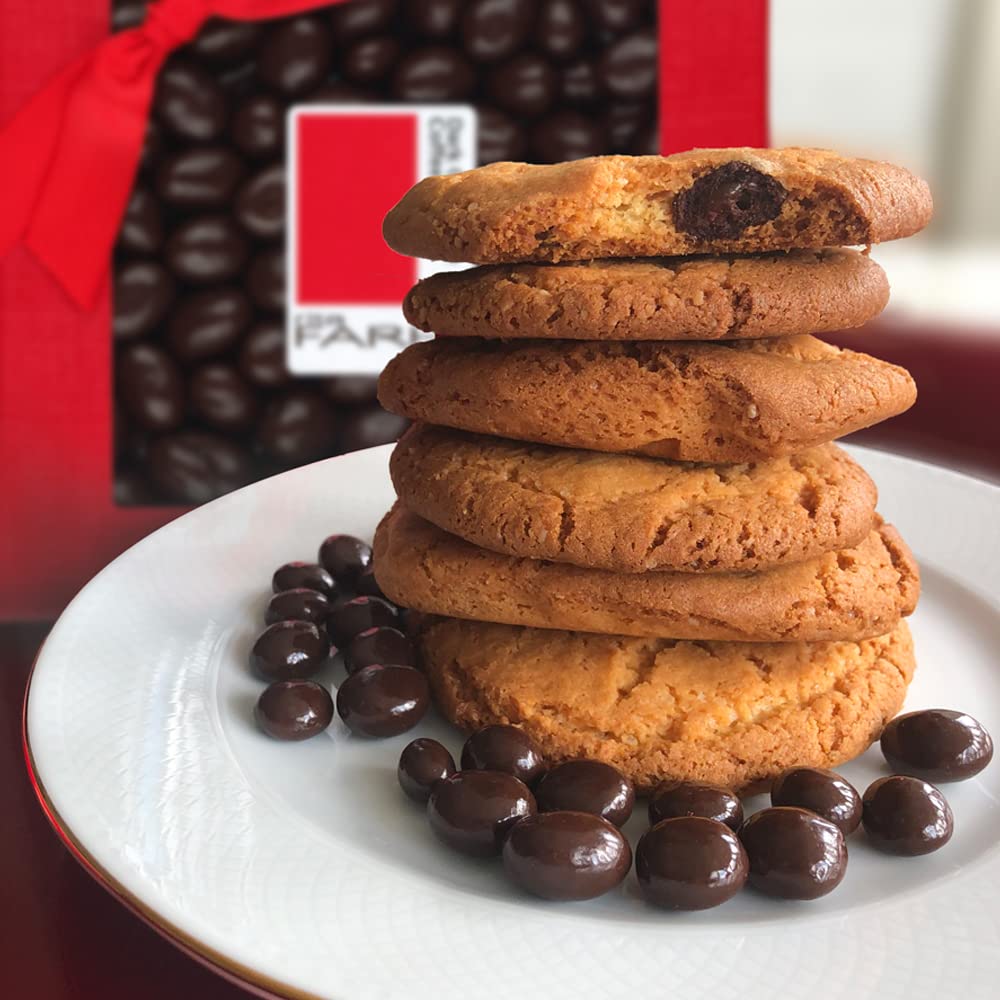 Rita Farhi Dark Chocolate Coated Coffee Beans Gift Box | 200g | Made in Britain 3