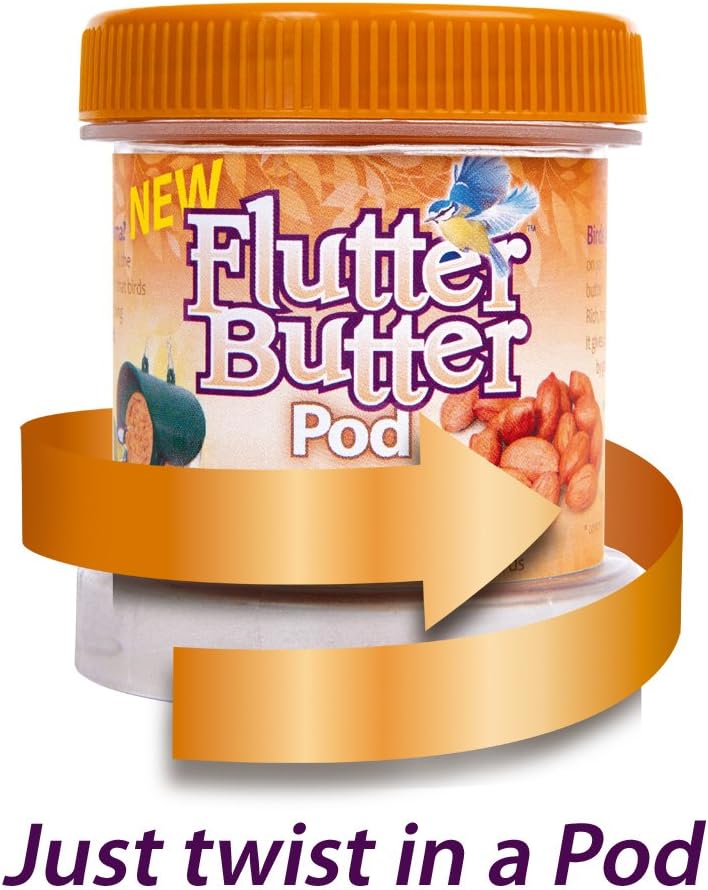 Jacobi Jayne FB-PB3 Flutter Butter Buggy Pods, Pack of 3 x 170g