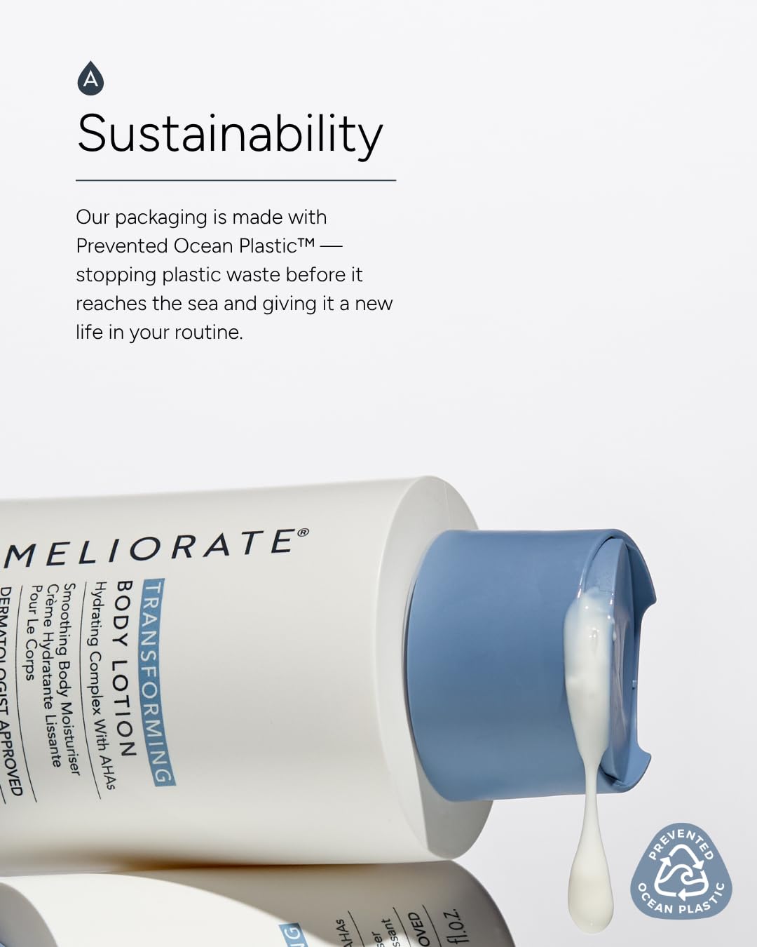 AMELIORATE Transforming Body Lotion - Exfoliates & Hydrates for KP & Bumpy Skin | 500ml 9