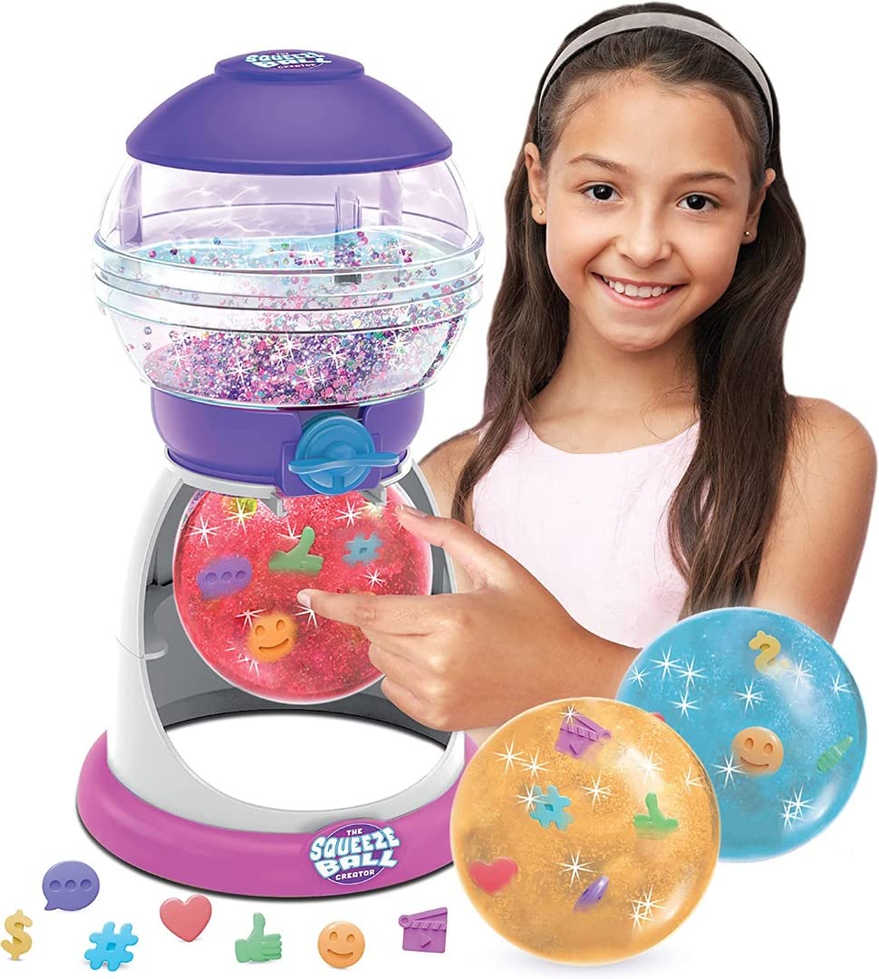 Character Options Squeeze Ball Creator - Mix, Fill & Squeeze Reusable Stress Ball Playset for Kids 5+