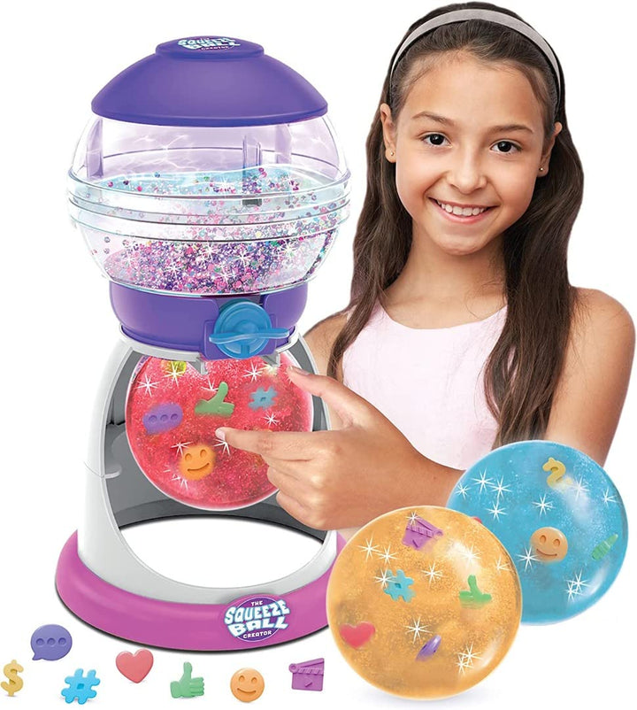 Character Options Squeeze Ball Creator - Mix, Fill & Squeeze Reusable Stress Ball Playset for Kids 5+