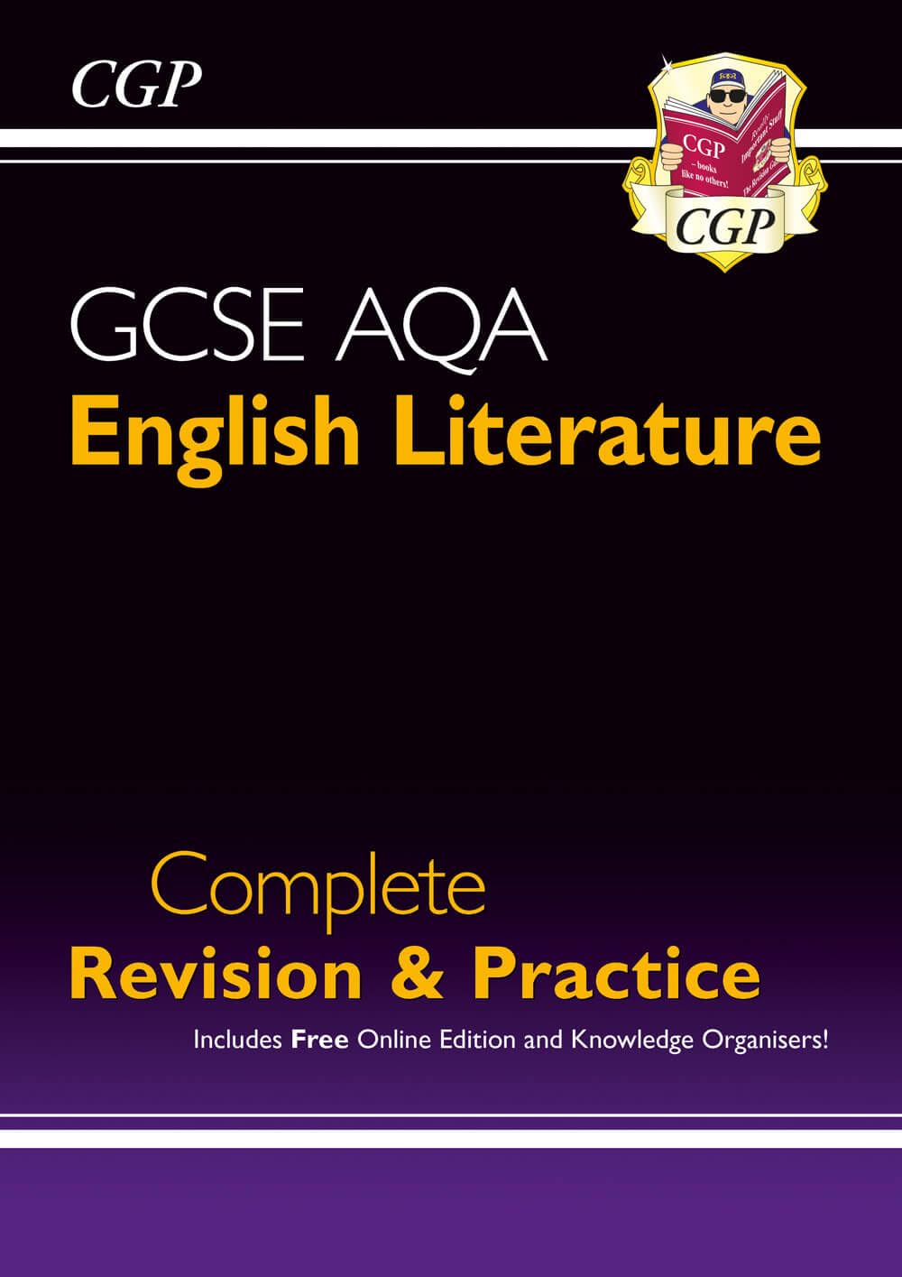 CGP GCSE English Literature AQA Complete Revision & Practice - Grade 9-1 (with Online Edition) | Paperback