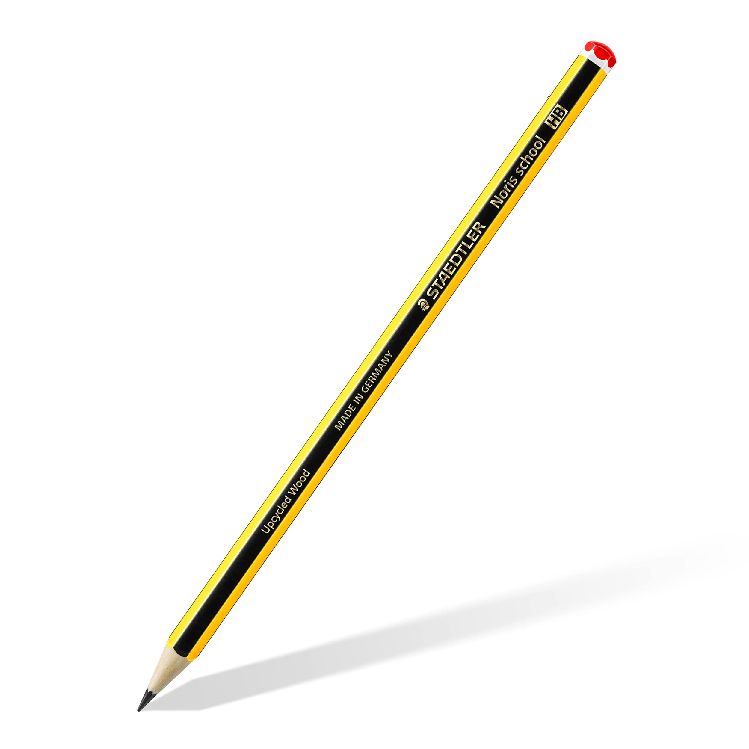 STAEDTLER Noris School Graphite Pencils - HB Hardness, Break-Resistant, Pre-Sharpened (3 Count)