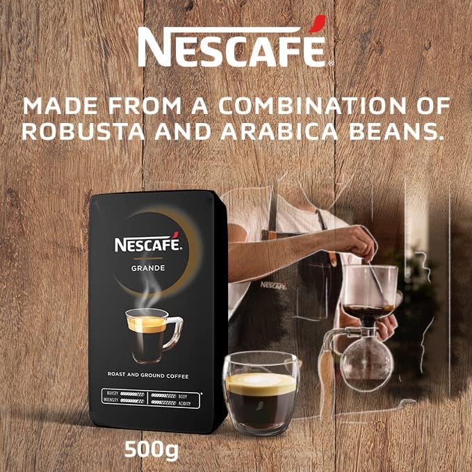 NESCAFÉ - Grande Roast and Ground Filter Coffee (500g) 5