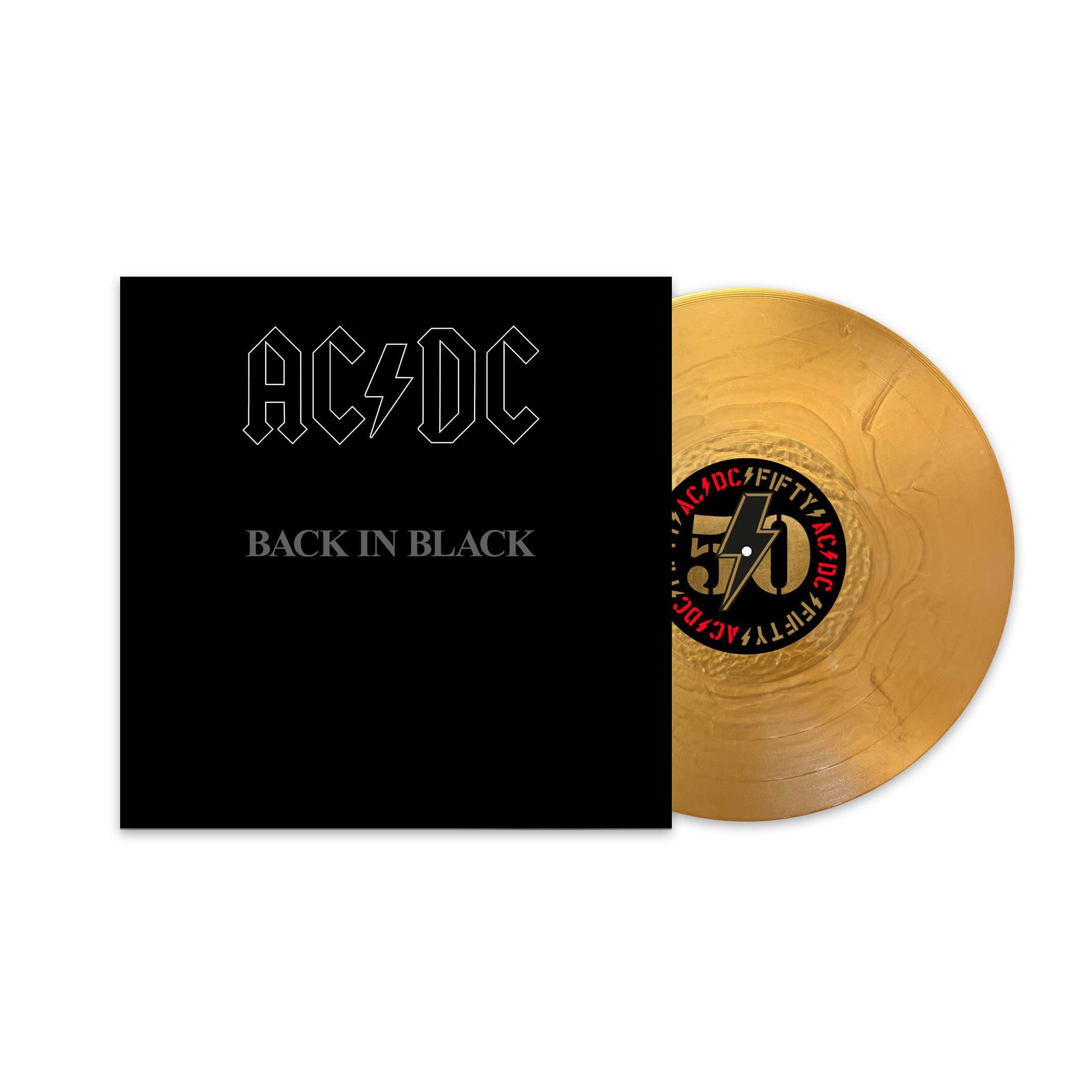 AC/DC - Back In Black [Limited Gold Nugget 180g Double LP Vinyl]