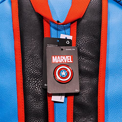 Loungefly Captain America Mini Backpack with Exclusive Pin 3