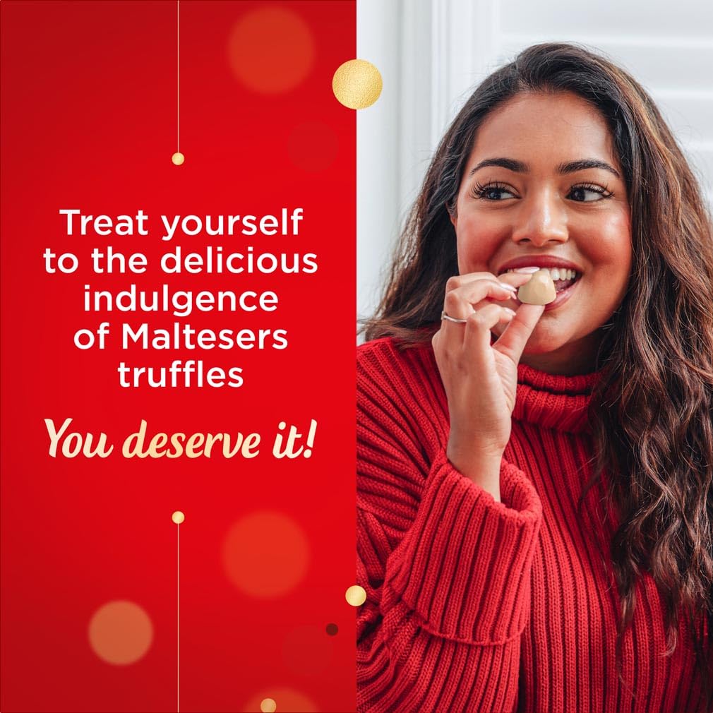 Maltesers White Chocolate Truffles Gift Box, 200g