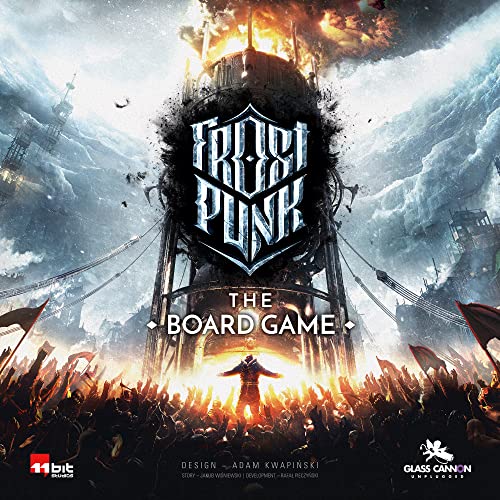 Glass Cannon Unplugged Frostpunk: The Board Game Strategy Game for 1-4 Players
