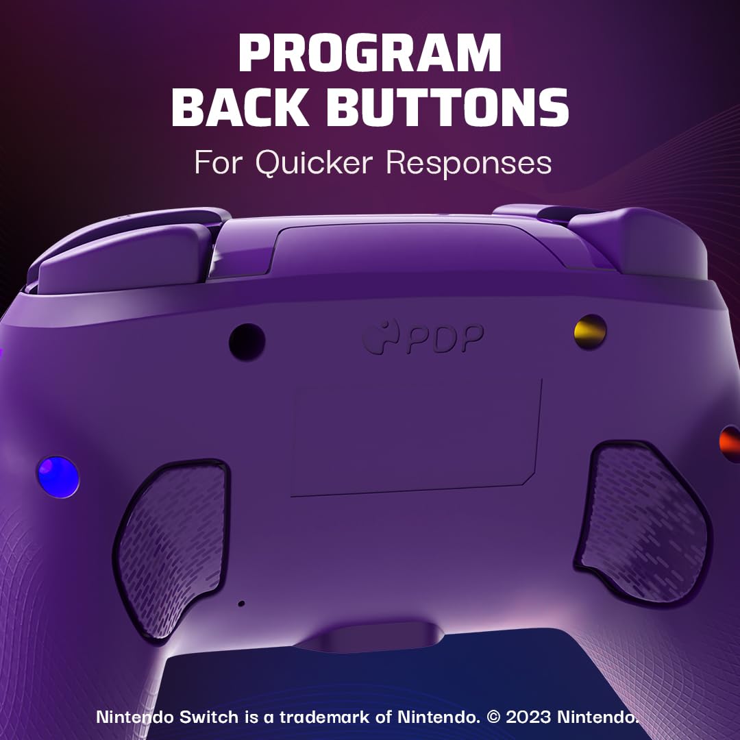 PDP Afterglow Wave Wireless Pro Controller with Full Motion for Nintendo Switch 3