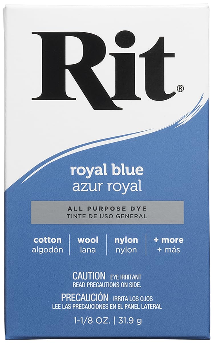 NAKOMA PRODUCTS Fabric Dye Powder - Royal Blue, 31.9g