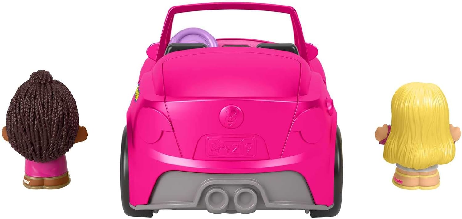 Barbie HJN53 Convertible Playset - Musical Push-Along Vehicle with Figures for Toddlers 2