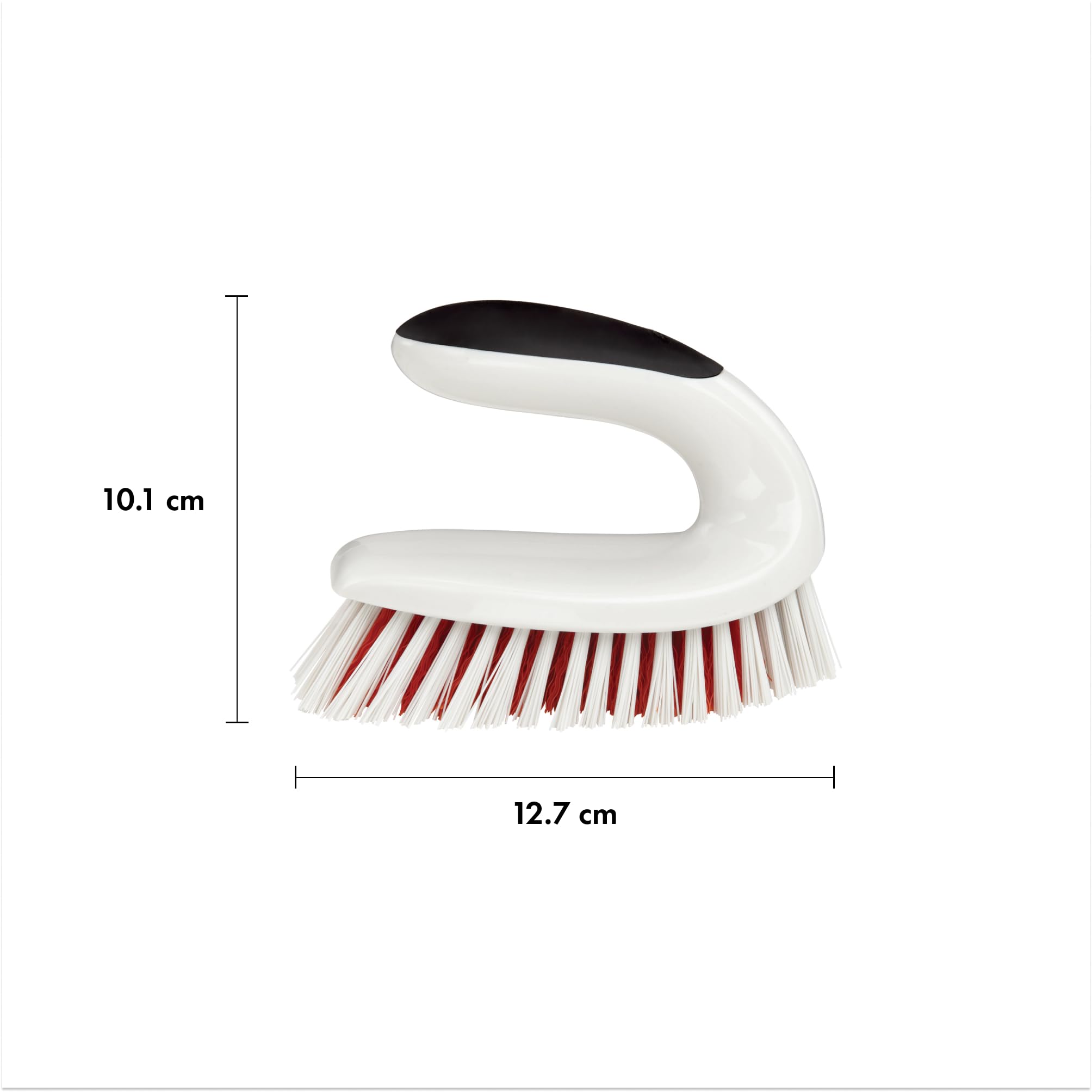 OXO Good Grips All-Purpose Scrub Brush - Stiff Bristles | Contoured Handle 3