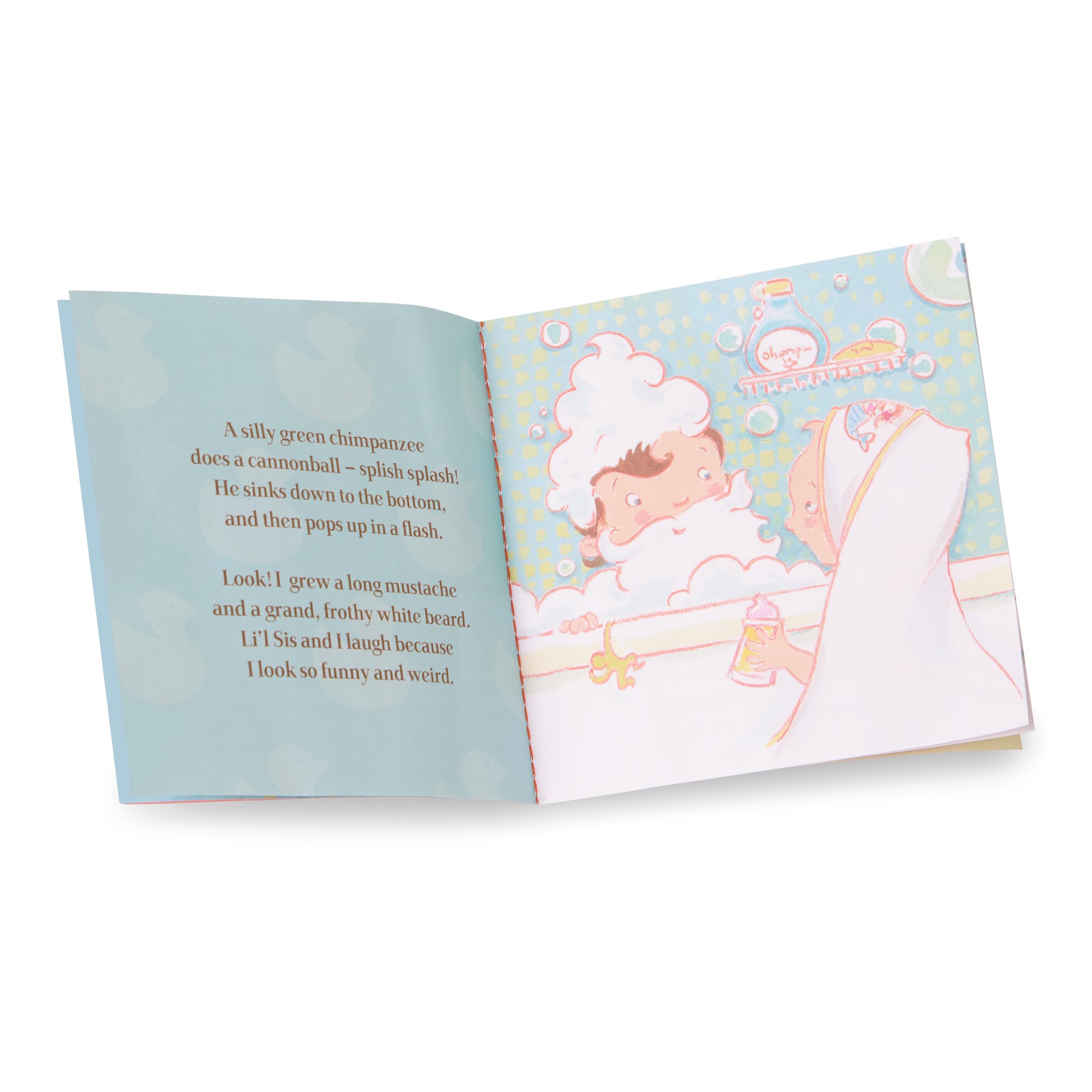Baby Sweetheart 12-Inch Soft Body Bath Time Doll with Storybook and Accessories | Ages 2+ 6