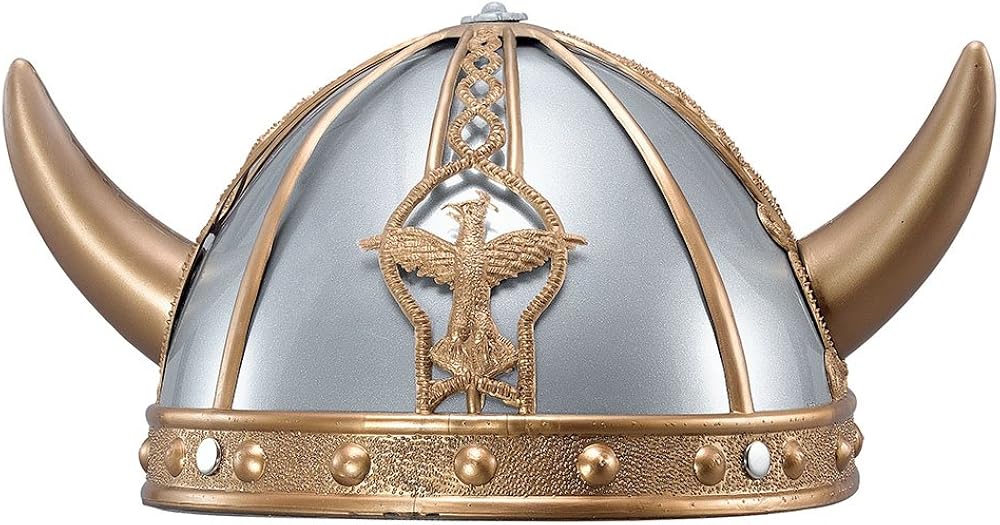 Bristol Novelty Viking Helmet BH390, Multi-Colour, One Size 1