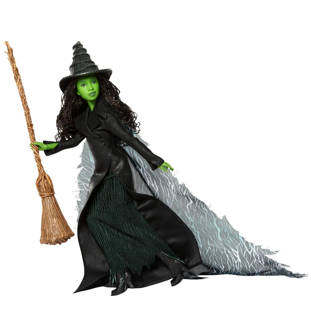 Mattel Elphaba Deluxe Fashion Doll - Wicked: Part 2 Inspired, 11 Points of Articulation, Includes 4 Accessories 6