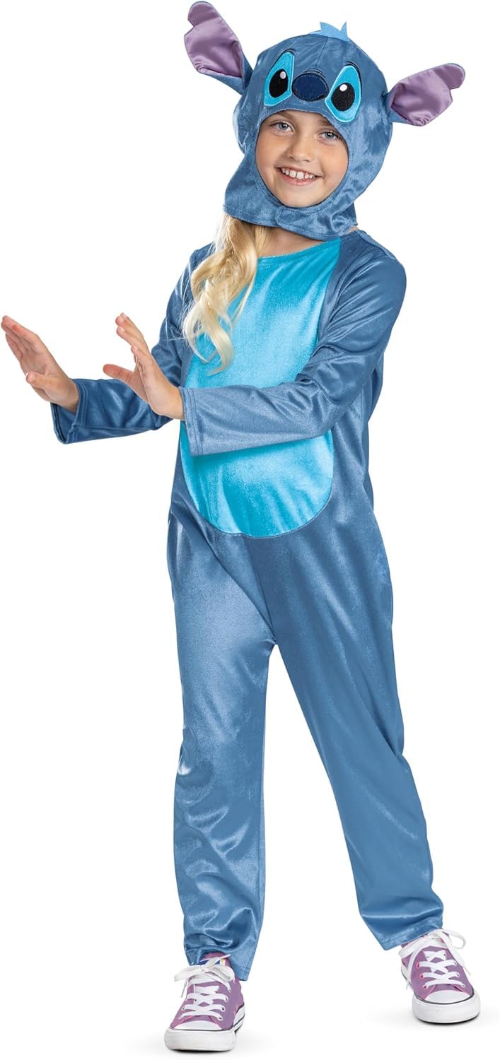 Disguise Stitch Fancy Dress Jumpsuit - Disney Lilo & Stitch | Kids 3-4 Years 3