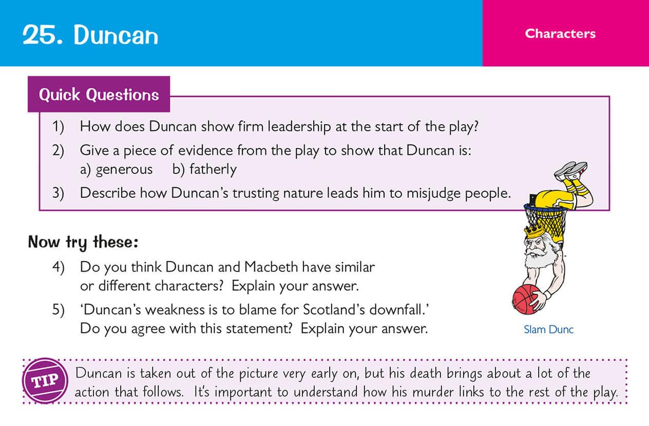 CGP Macbeth Revision Question Cards - Grade 9-1 GCSE English | 63 Cards | English Language 4