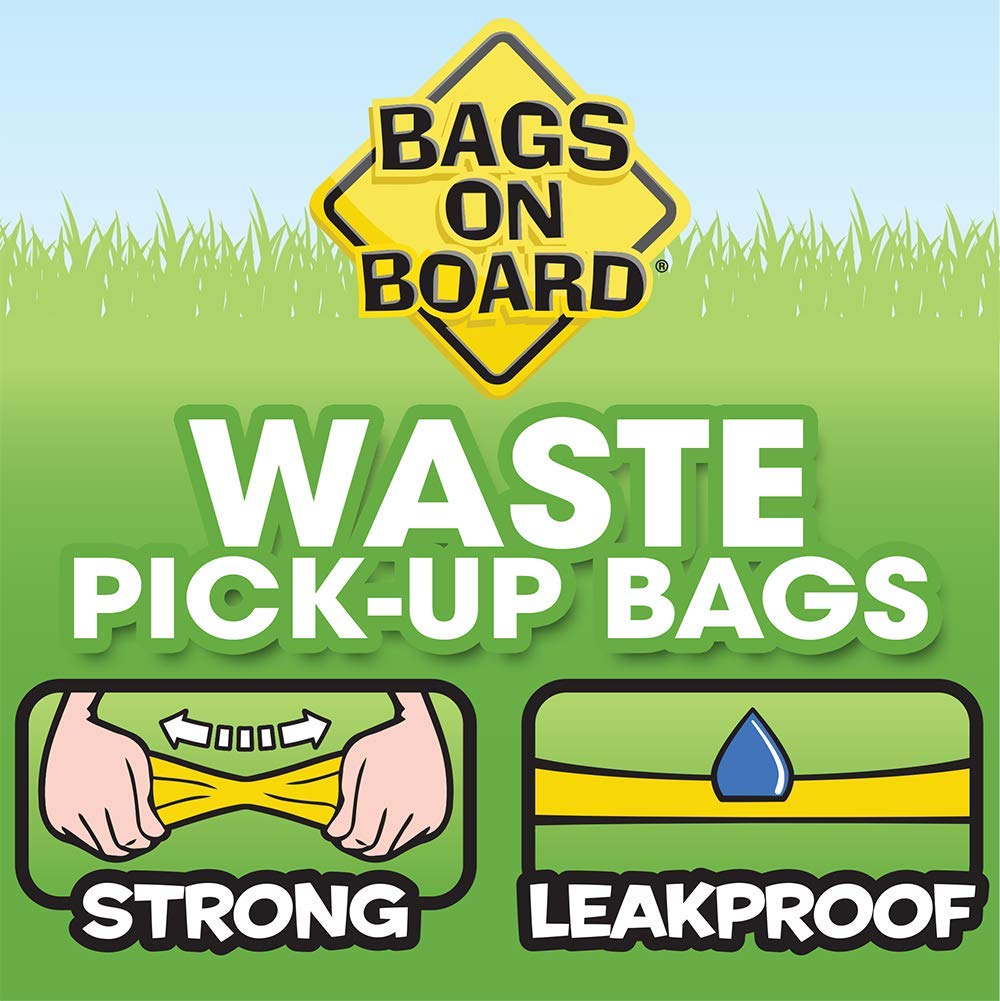 Bags on Board Dog Poo Bags - 140 Count, Strong & Leak Proof | Neutral Color 5