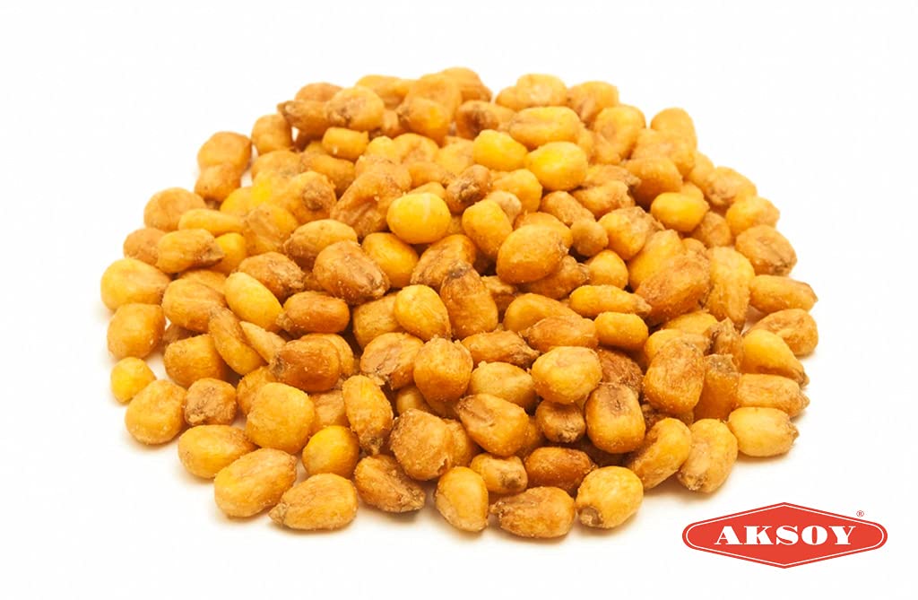 AKSOY Natural Craving Salted and Roasted Corn Nuts - Heart-Healthy Snack | 500g Resealable Bag 2